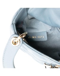 Pre-Loved by Azura Reborn - Pre-Loved Micro Lambskin Cannage Lady Dior