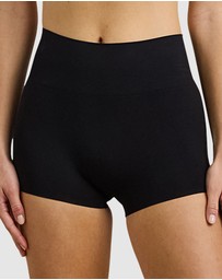 Lauren by Ralph Lauren - Luxe Smoothing Seamless High Waist Boyshort Underwear