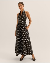 Review - Ava Spot Maxi Dress