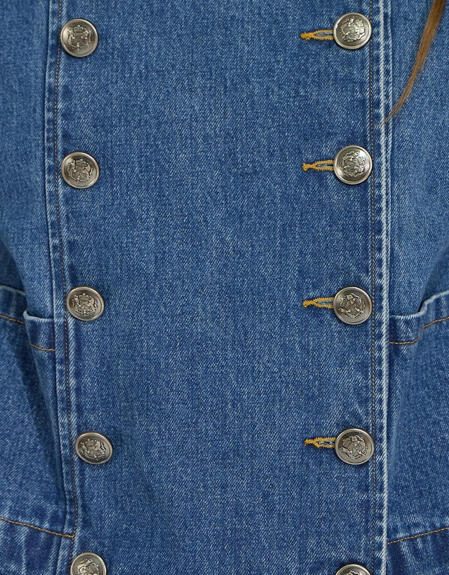 Belle & Bloom - Front Line Military Denim Jacket