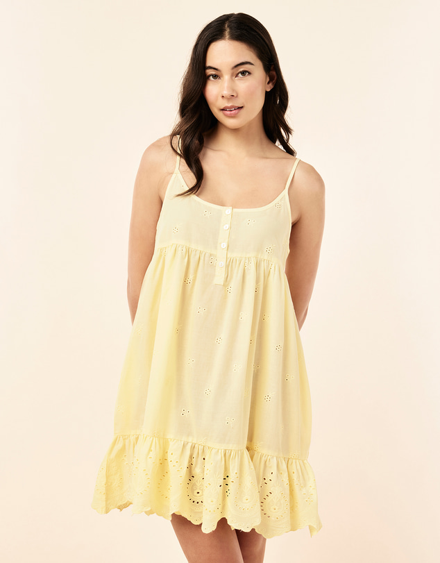 Papinelle - Isabella Strappy Frill Hem Nightie