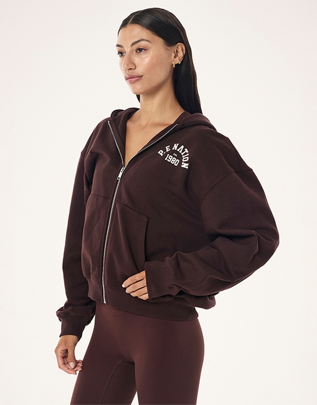 P.E Nation - Established Zip Thru Hoodie