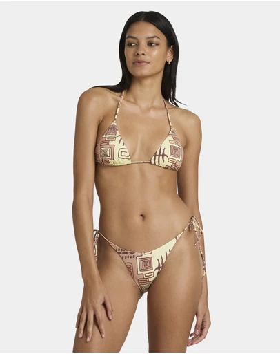 RVCA - Womens Deep Vibe Tri Bikini Top
