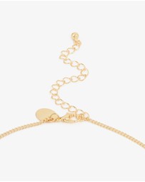 Lovisa - Gold Plated Freshwater Pearl & Mini Link Necklace