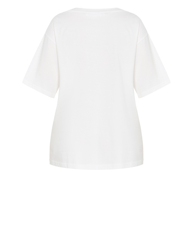 City Chic - Oversized Outlaw Tee