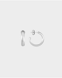 Sunday Stephens - Frosted Hoop Earrings