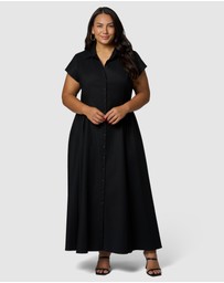 Something 4 Olivia - Clara Maxi Shirt Dress