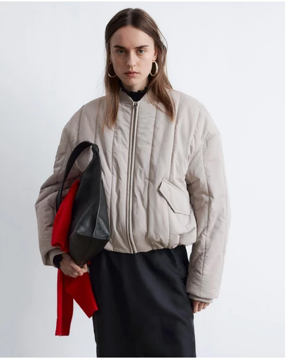 & Other Stories - Oversized Bomber Jacket