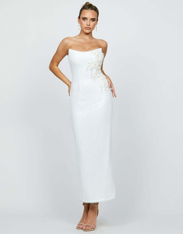 Bariano - Ronin Scoop Strapless Maxi