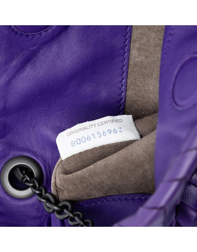 Pre-Loved by Azura Reborn - Pre-Loved Nappa Intrecciato Duo Shoulder Bag