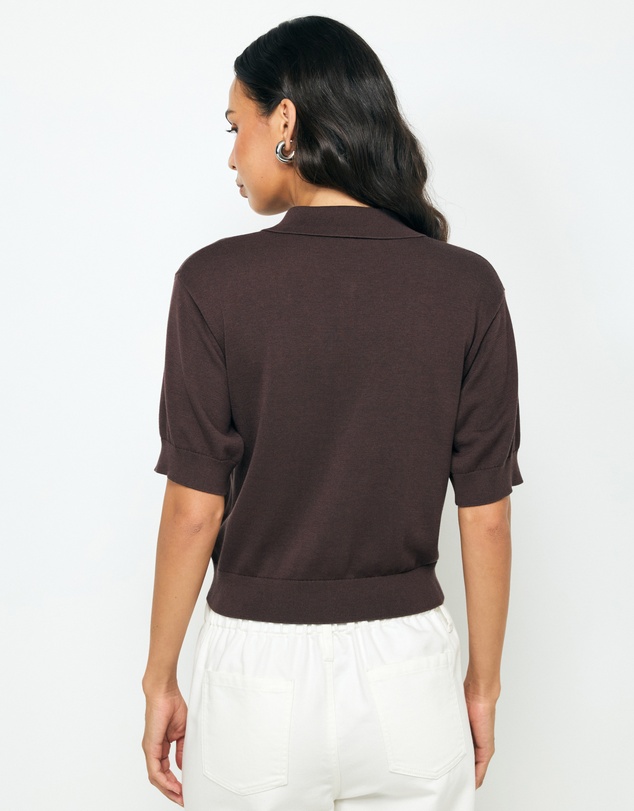 AERE - Abbey SS Knit Polo