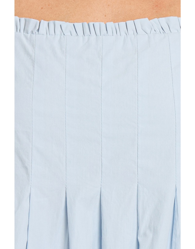 Petal & Pup - Madalyn Pleated Midi Dress - Light Blue