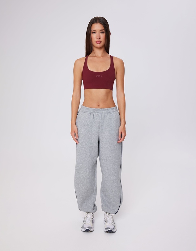 Upstate - Velocity Track Pant - Grey Marle