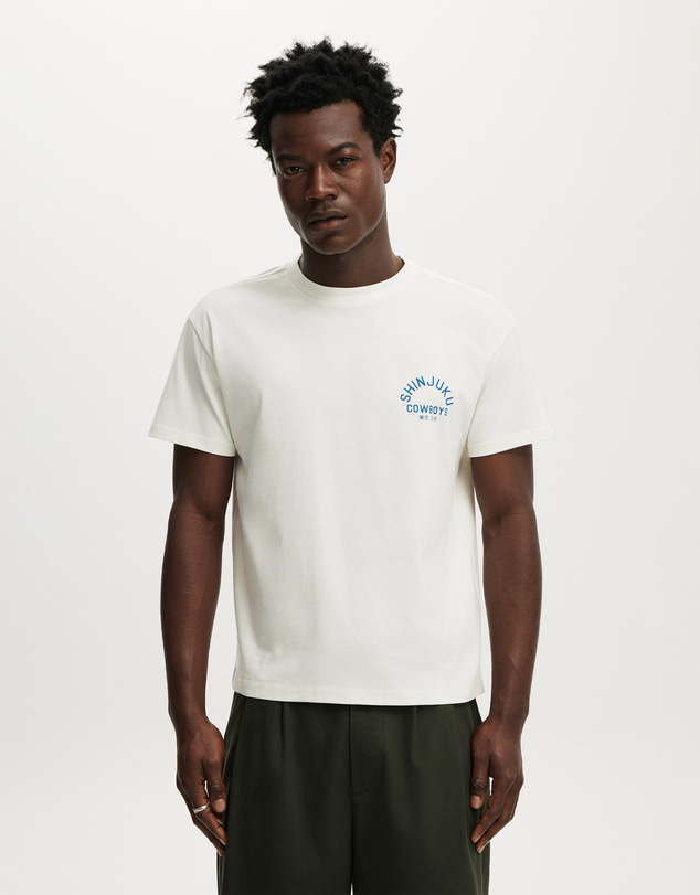 Cotton On - Fitted Graphic T-Shirt