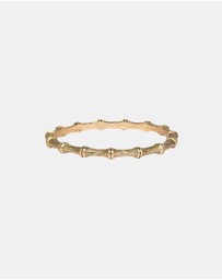 Kitte - Bambu` Bangle - Gold
