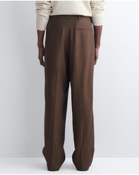 COS - Belted Linen Relaxed-Fit Wide-Leg Trousers