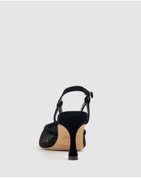 Edward Meller - DELILAH75 Mesh Slingback Pump