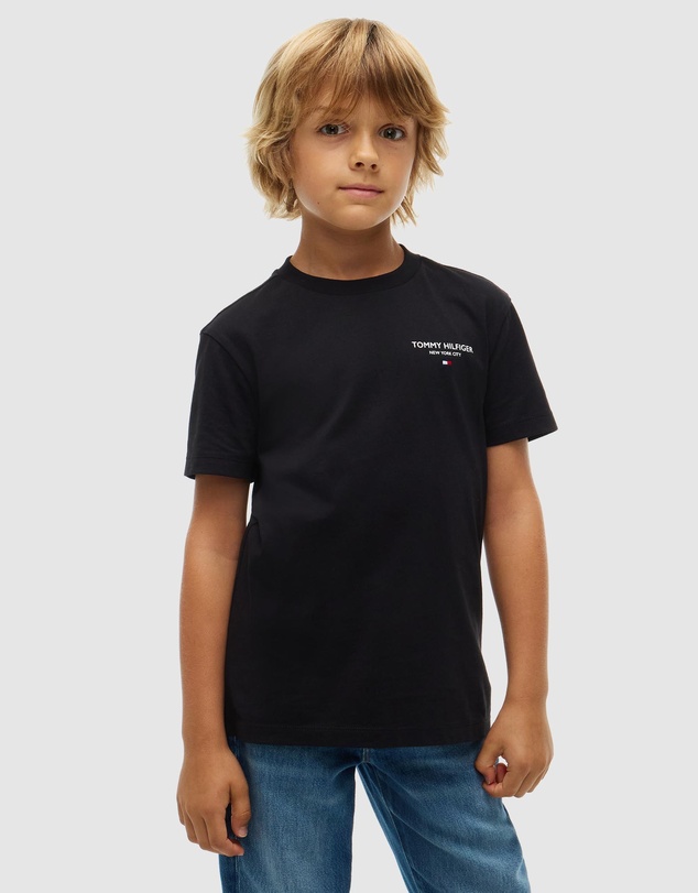 Tommy Hilfiger - Essential Logo Tee SS - Kids
