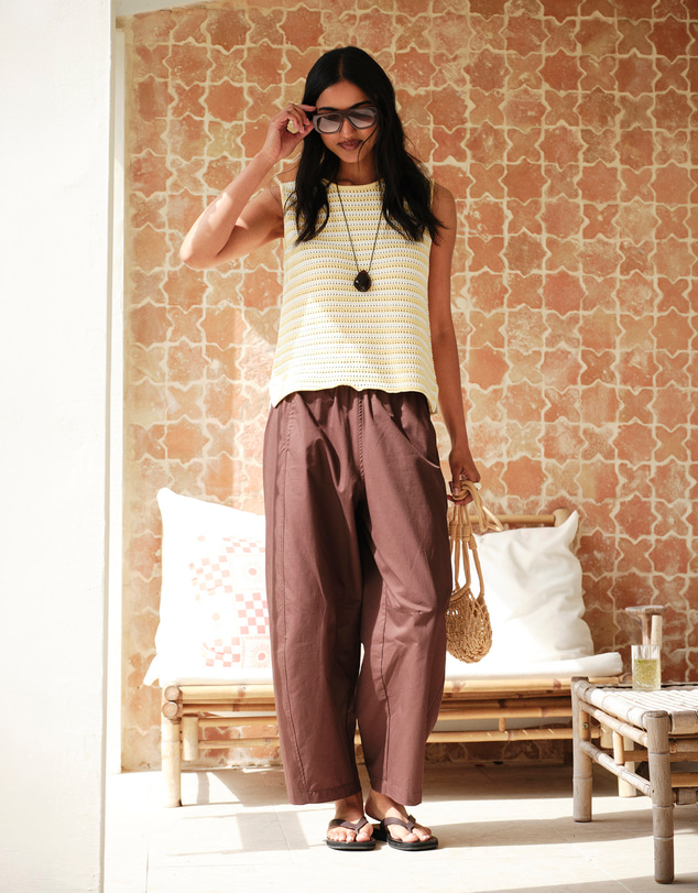 Ceres Life - Margot Mesh Knit Tank