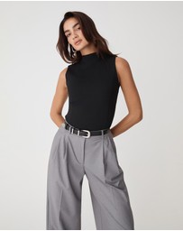 Forcast - Finnley Structured Ponte Top