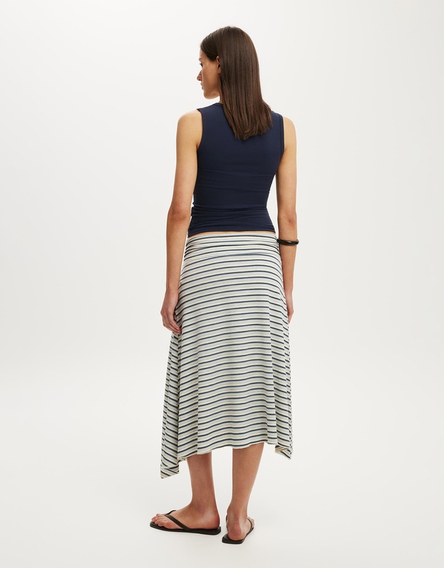 Cotton On - Maple Asymmetric Midi Skirt