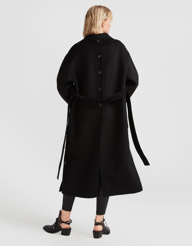 Belle & Bloom - Wide Awake Split Hem Overcoat