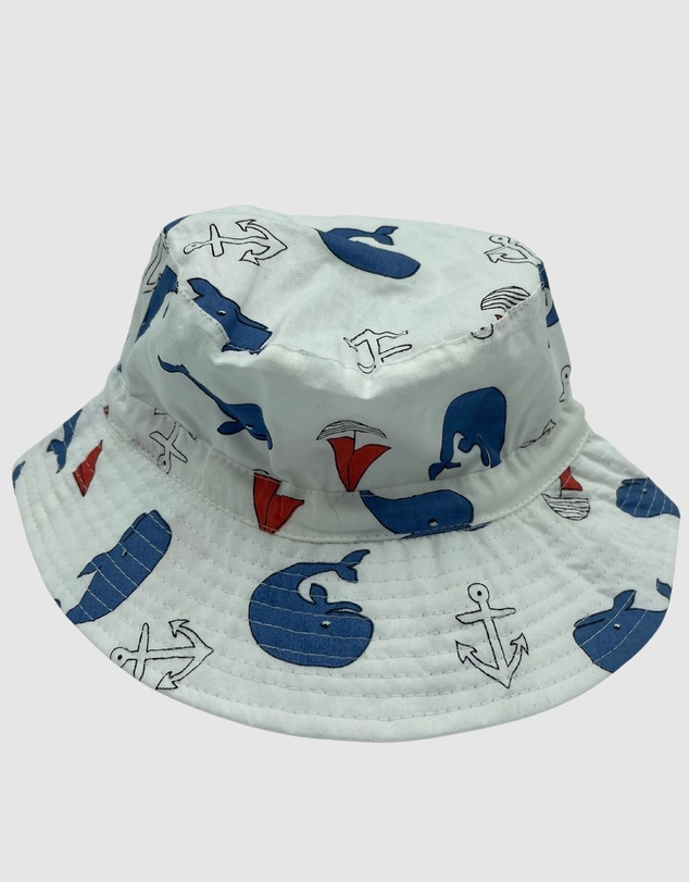Jacaru - Jacaru 1895 Kids Whales Bucket Hat