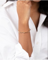 Lovisa - Gold Plated Twist Bangle