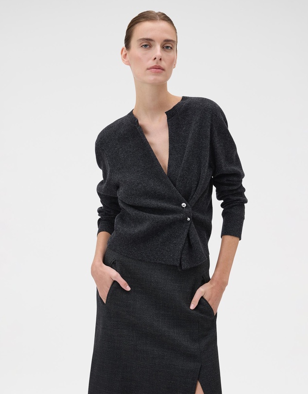 Oroton - Wrap Cardigan