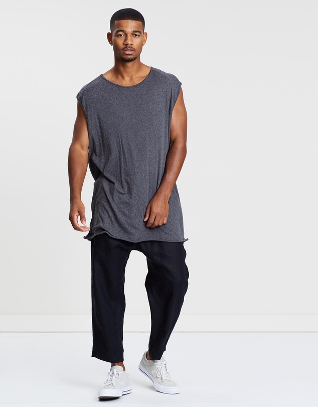 Surrounded By Ghosts - The Eskolaite Linen Drawstring Pants