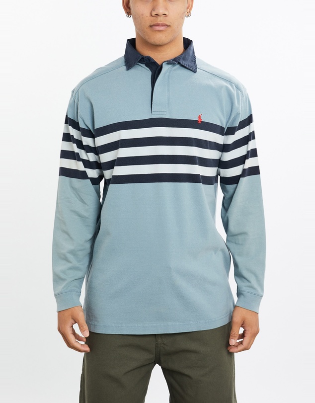 Vintage by The Real Deal - Pre Loved - Vintage 90s Polo Ralph Lauren Rugby Shirt