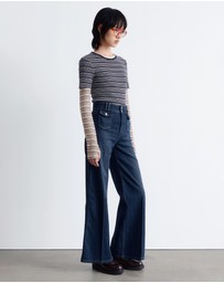 & Other Stories - Press-Crease Flared Jeans