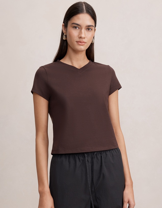 Forever New - Portia V Neck Baby T-Shirt