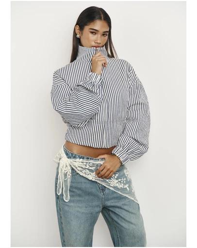 Subtitled - Adelaide Stripe Windbreaker