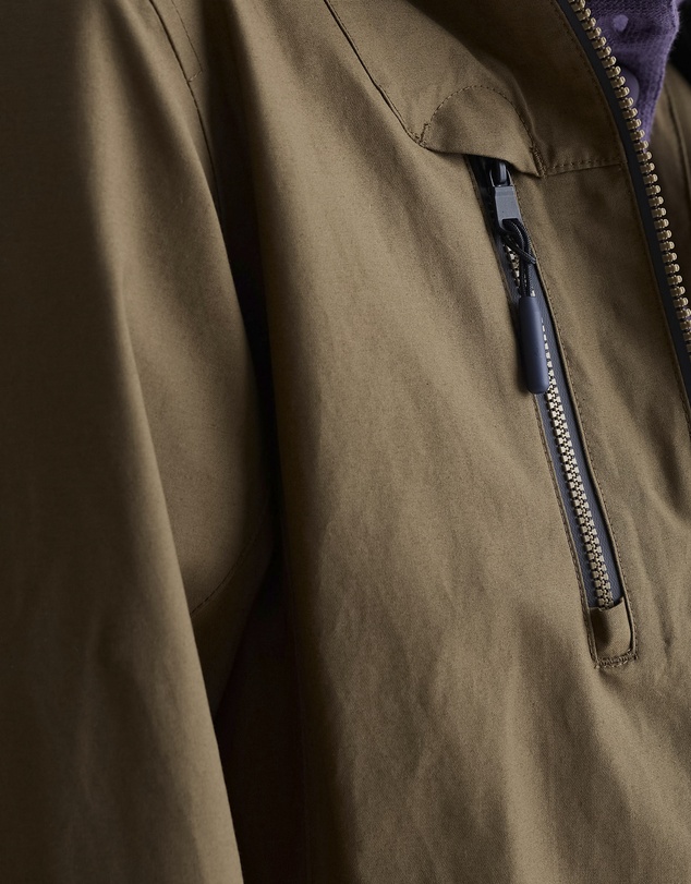 Seasalt - Seasalt Cornwall Green Coverack Waterproof Coat