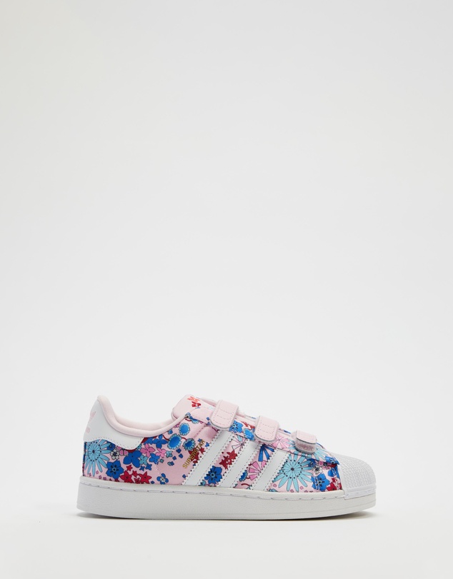 adidas Originals - Adidas Liberty London Superstar II Comfort Closure Shoes - Kids