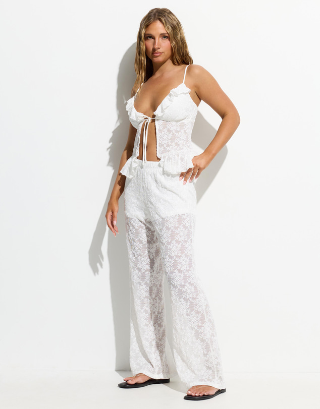 Dazie - Island Time Crochet Pants