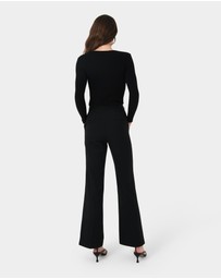 Forcast - Clover Flare Leg Pants