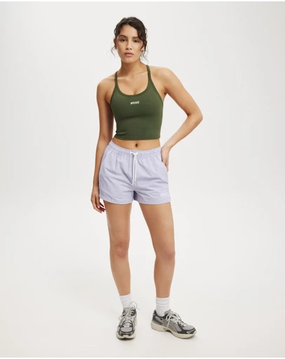 Upstate - Ripstop Fun Run Short - Lavender
