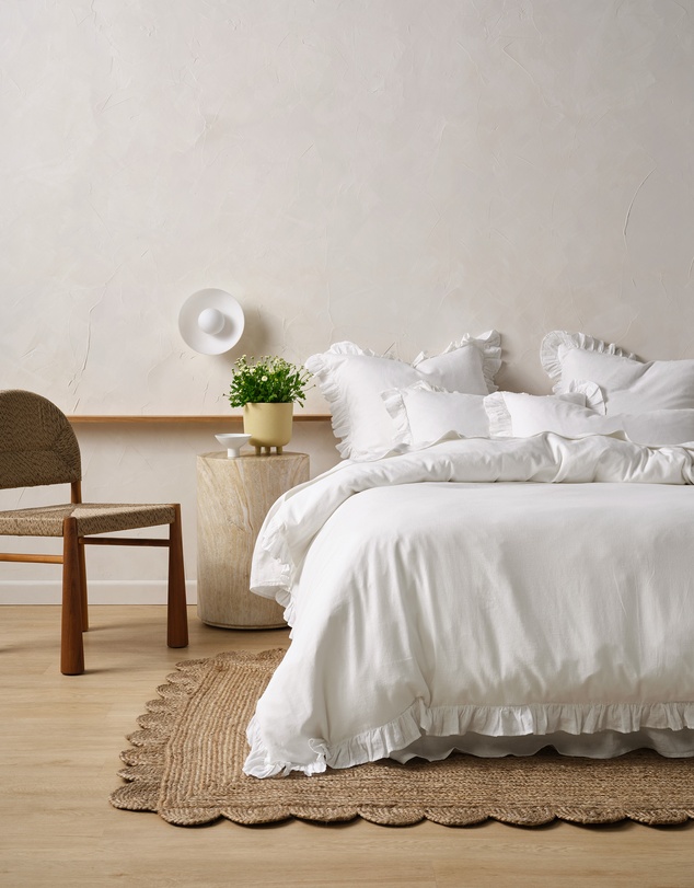 Linen House - Vintage Ruffle Quilt Cover Set