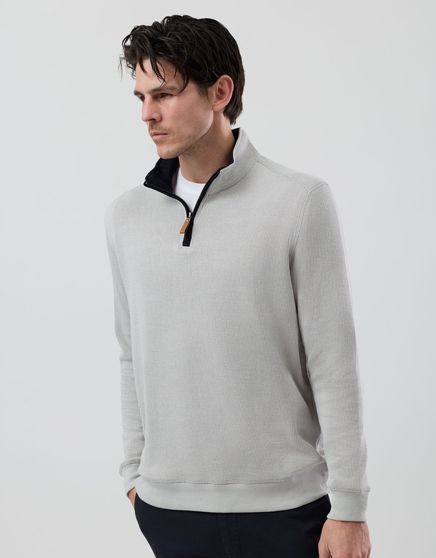 Wayver - French Rib Half Zip