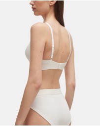 HUGO - Triangle Logo Stretch Cotton Bra