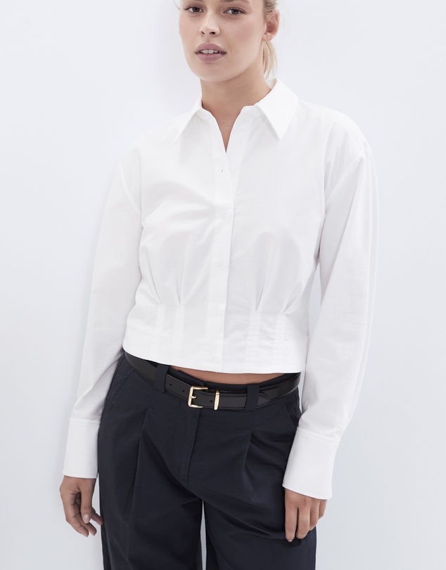 UNISON - Pintuck Shirt