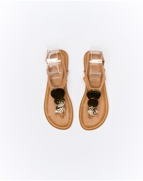 Walnut Melbourne - Ada Leather Sandal