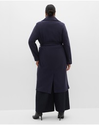 City Chic - Riley Row Belted Coat
