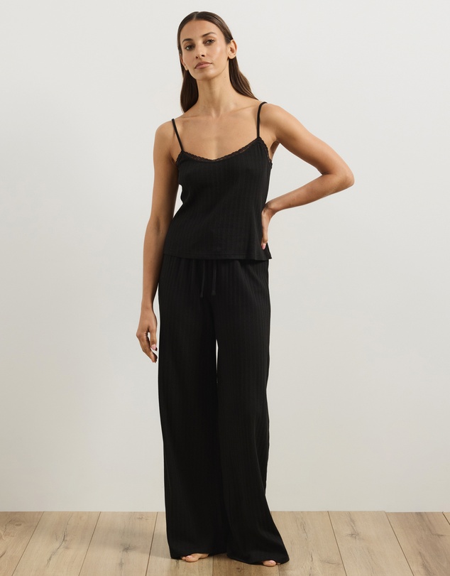 Atmos&Here - Melody Pointelle Cami & Pants Pyjama Set