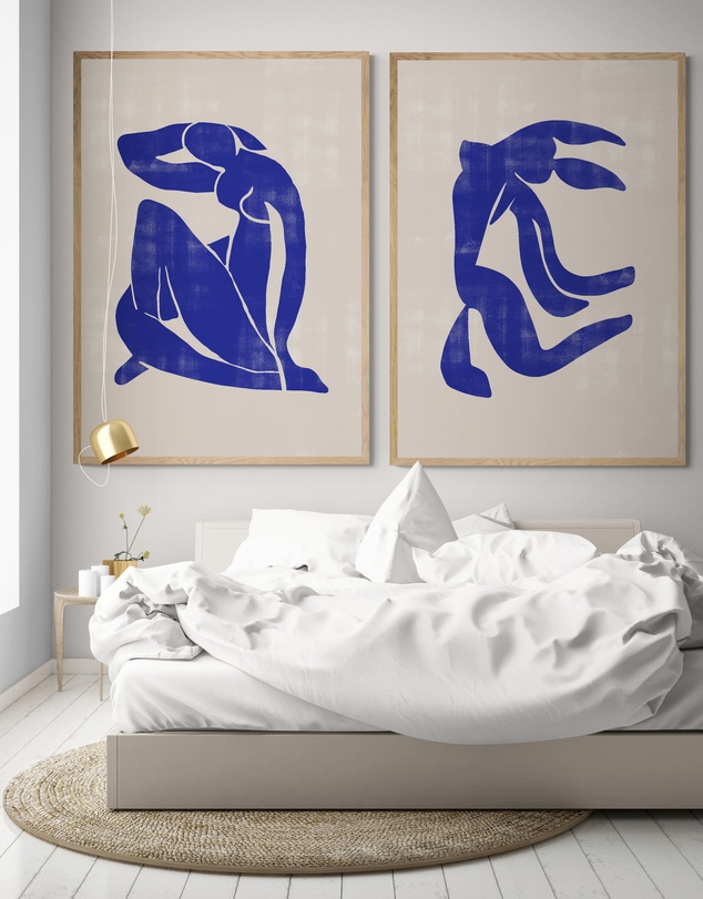 Inka Arthouse - The Cut Outs Set of 2 by Henri Matisse Art Prints