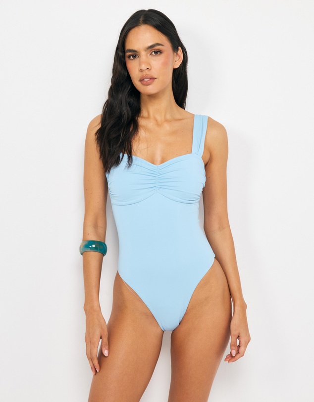 AERE - Isla Ruched Bust Swimsuit