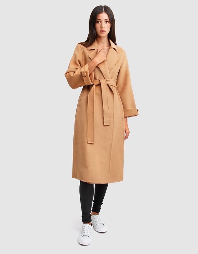 Belle & Bloom - Stay Wild Oversized Wool Coat