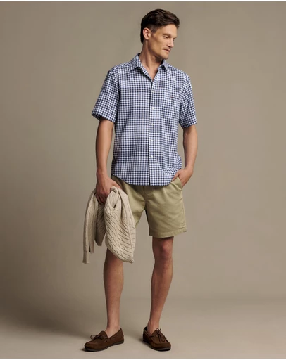 R.M.Williams - Johnson Check SS Shirt